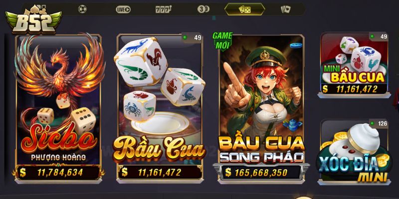 Game bầu cua B52 là game đổi thưởng hấp dẫn