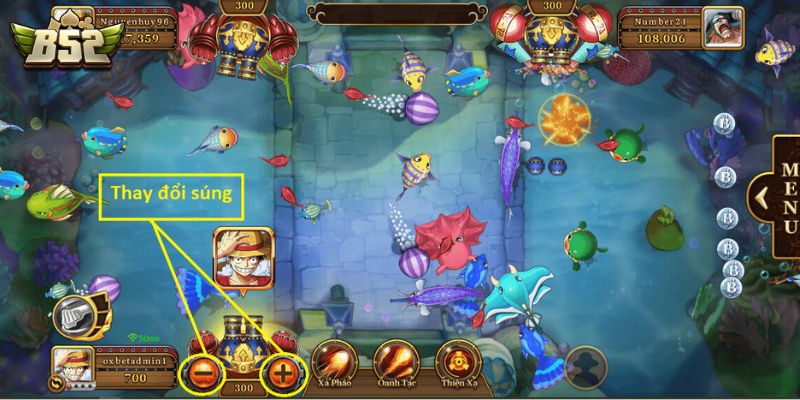 Mẹo bắn cá hiệu quả trên cổng game B52 từ cao thủ